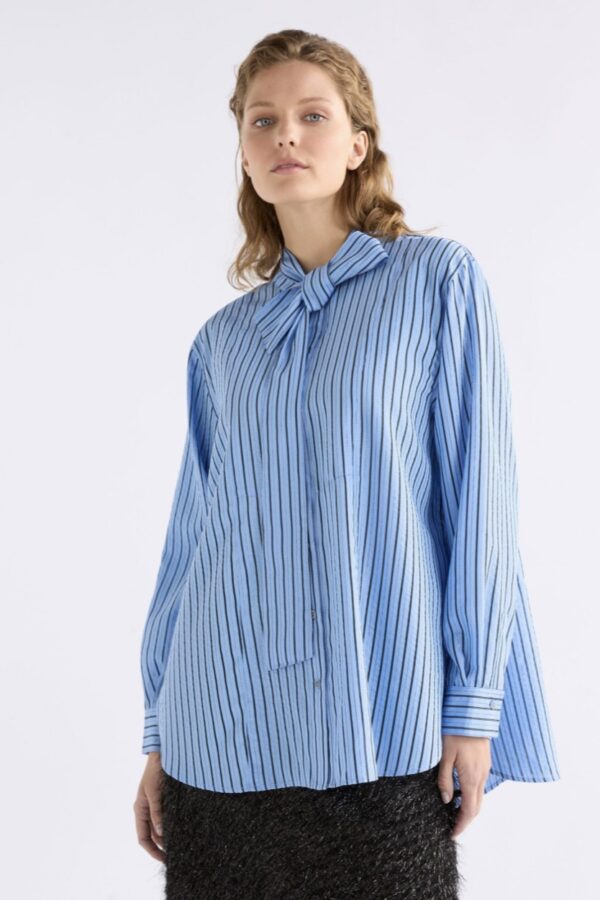 Hedi Shirt-Chambray Stripe