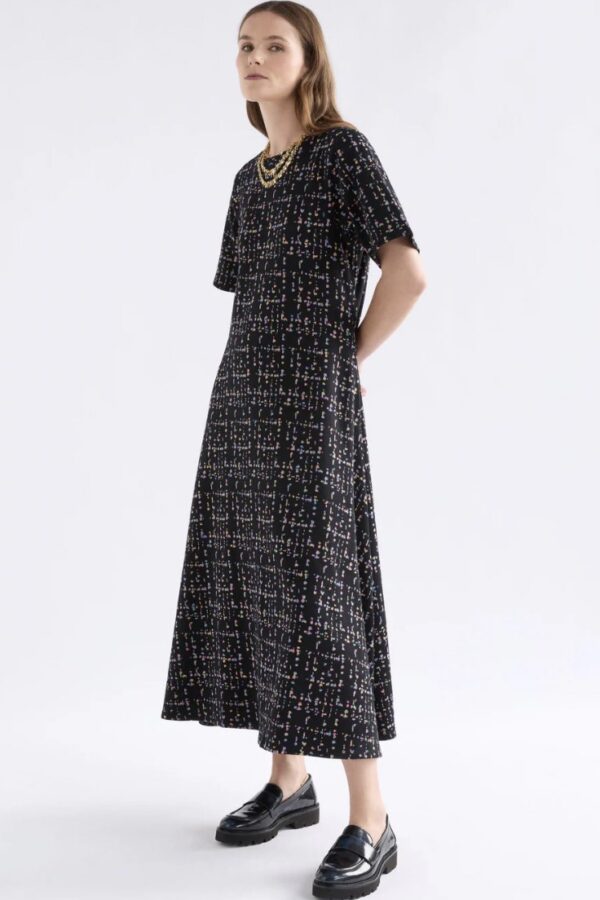 Mohr Dress-Black Multi