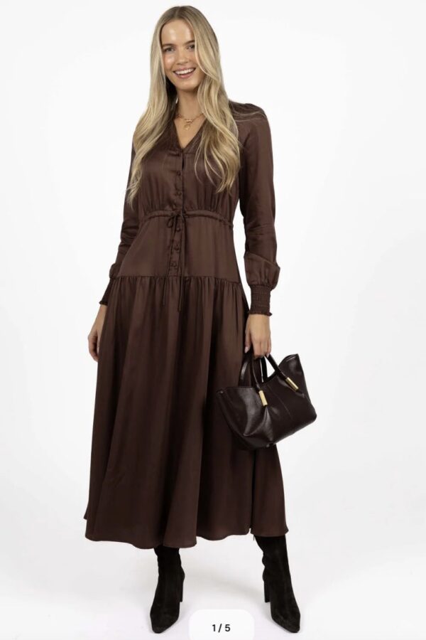 Celeste Dress-Cocoa
