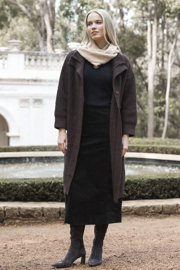 Fusion Coat-Chocolate