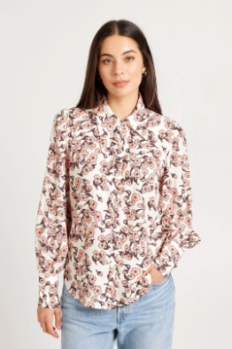 Casino Top-Blossom Print