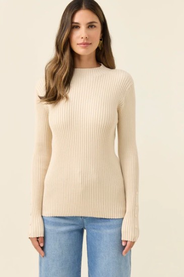 Juno Knit Top-Canvas