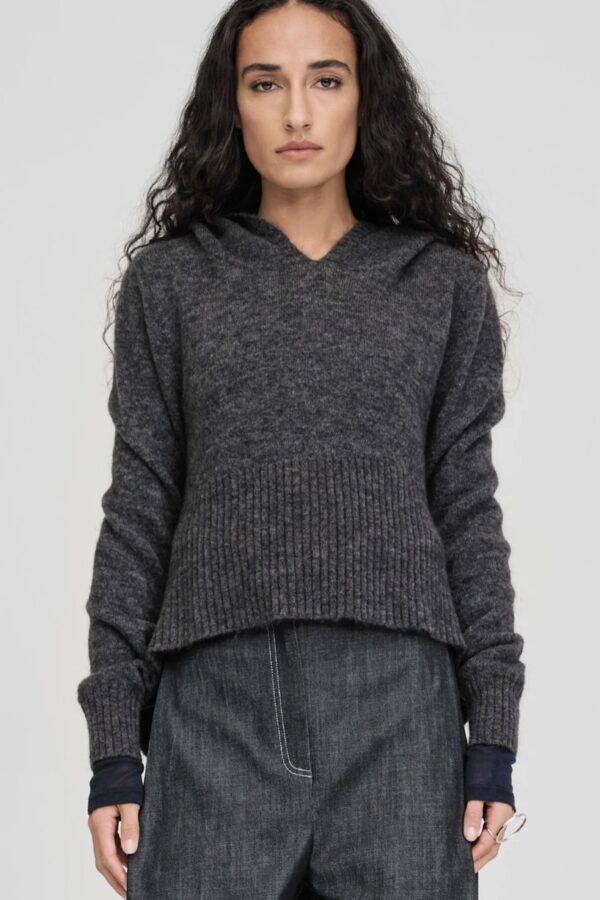 Contrast Perspective Hoodie