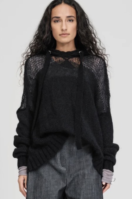 Spaced Hoodie-Black