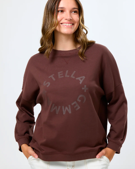 Newport Sweatshirt-Chocolate Rotation
